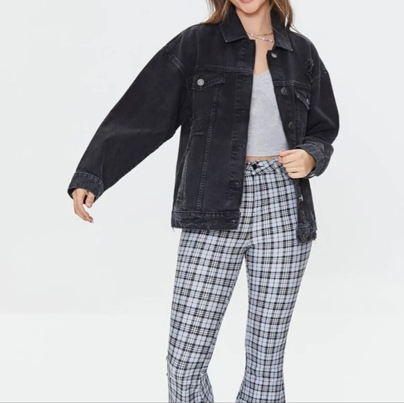 Basic Organically Grown Cotton Denim Jacket by Forever 21, size Medium - Picture 5 of 13